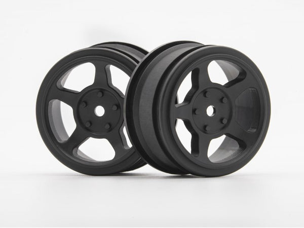 HPI-160336 HPI VINTAGE TA2 26mm BLACK 0mm OFFSET (Pr) [160336]
