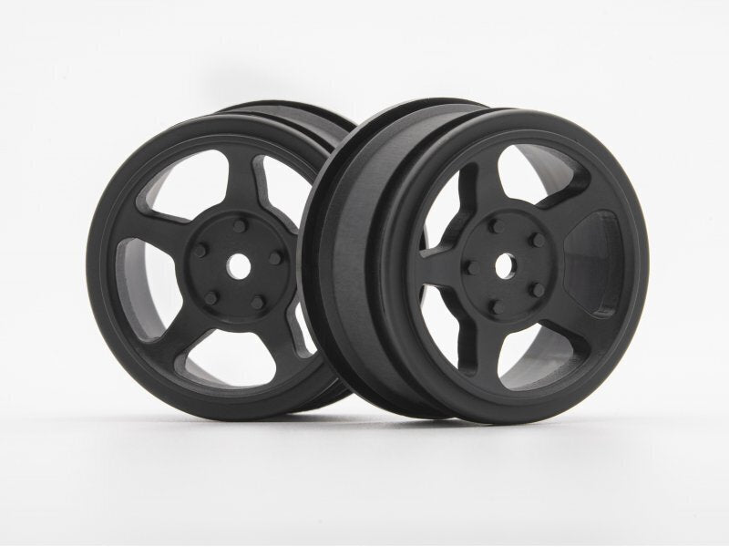 HPI-160336 HPI VINTAGE TA2 26mm BLACK 0mm OFFSET (Pr) [160336]