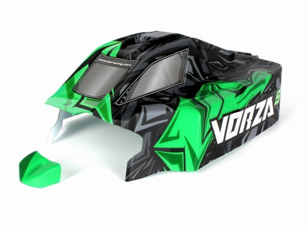 HPI-160416 HPI TRIMMED & PRINTED VB-2 1:8TH FLUX BUGGY BODY (GREEN) 160416