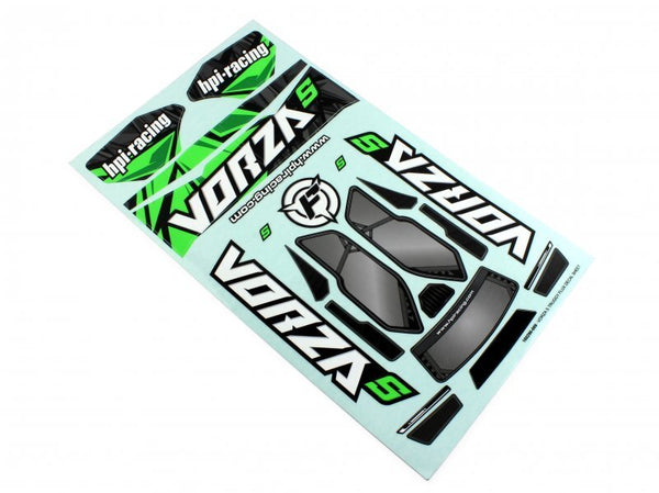 HPI-160437 HPI Vorza S Truggy Flux VB-2 Decal Sheet [160437]