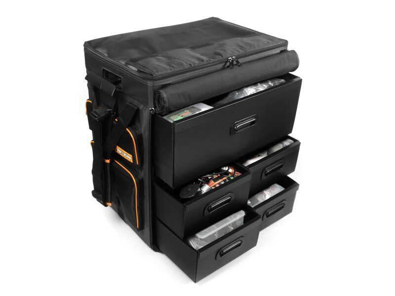 HPI 60x37x60CM HAULER BAG WITH WHEELS & RETRACTABLE HANDLE [160566]