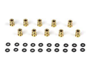 HPI Pivot Ball 4.5x6mm (Brass/10pcs)