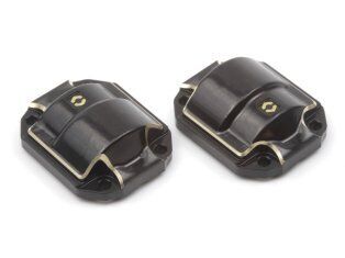 HPI Brass Diff Cover (Black/2pcs)