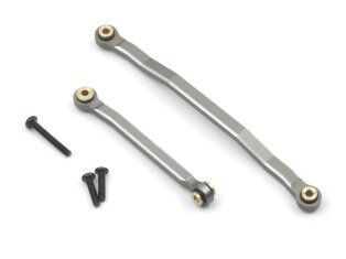 HPI Aluminum Steering Link Set (Gunmetal) HPI-161157