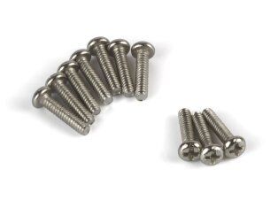 HPI Button Head Screw M1.4x6mm (Silver/10pcs)