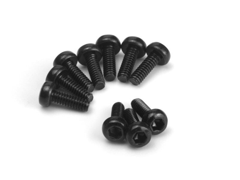 HPI Button Head Screw M1.7x5mm (Hex Socket/10pcs)