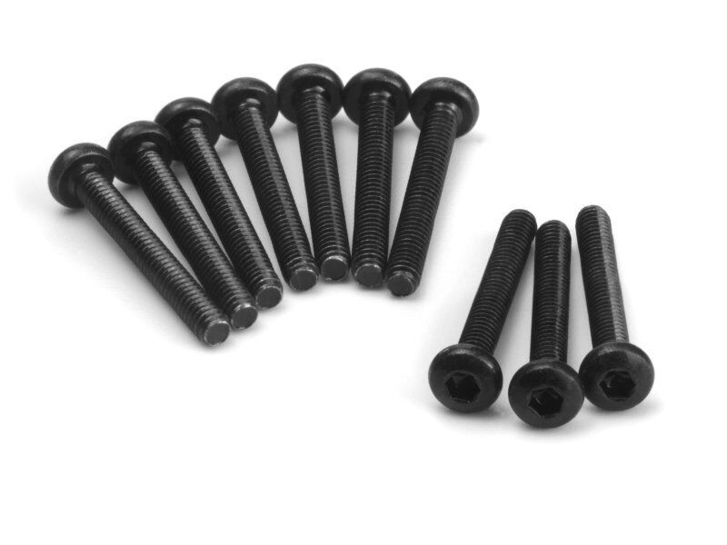 HPI Button Head Screw M2x16mm (Hex Socket/10pcs)