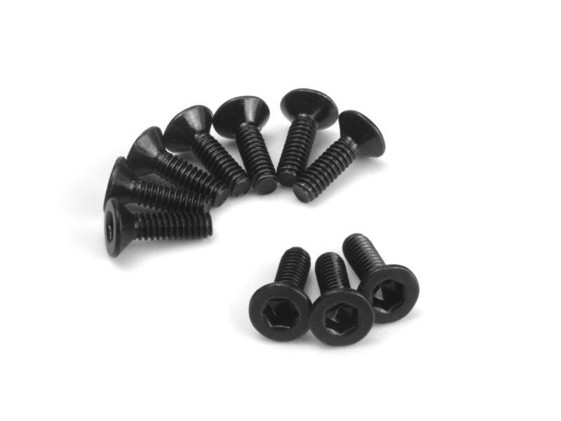 HPI Flat Head Screw M1.7x6mm (Hex Socket/10pcs)