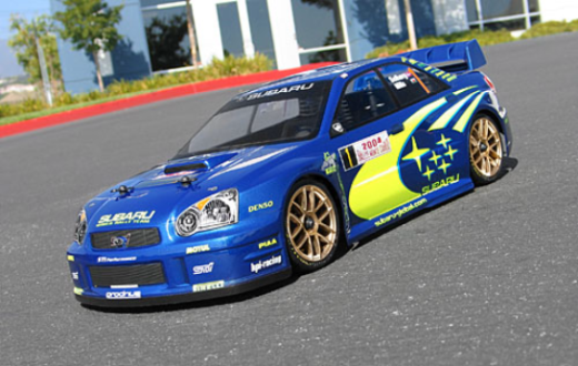 HPI-17205 HPI Subaru Impreza WRC 2004 Monte Carlo Rally Edition Body Shell (190mm/Wb255mm) [17205] HPI