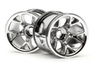 HPI-2197 HPI MT Mesh Wheel (Chrome) [2197] HPI