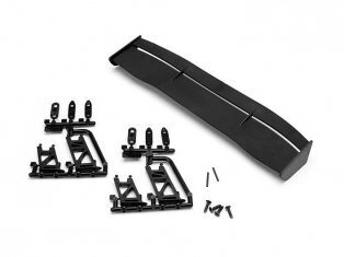 HPI-30093 HPI 30093 GT Wing Set (Type E / 10Th Scale / Black)