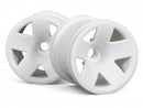 HPI-3040 HPI 3040 TYPE F5 TRUCK WHEEL FRONT WHITE HPI