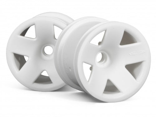 HPI-3040 HPI 3040 TYPE F5 TRUCK WHEEL FRONT WHITE
