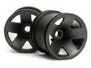 HPI-3041 HPI 3041 TYPE F5 TRUCK WHEEL FRONT BLACK HPI
