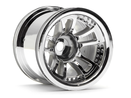 HPI-3052 HPI Split 5 Truck Wheel (Chrome/2Pcs) [3052] HPI