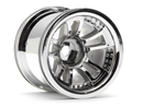 HPI-3052 HPI Split 5 Truck Wheel (Chrome/2Pcs) [3052] HPI
