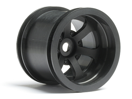 HPI-3094 HPI Scorch 6-Spoke Wheel Black (2.2In/55X50mm/2Pcs) [3094]