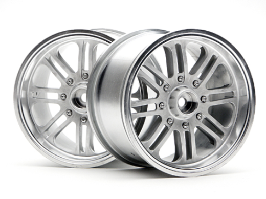HPI-3139 HPI 3139 8 SPOKE WHEEL MATTE CHROME HPI