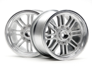 HPI-3139 HPI 3139 8 SPOKE WHEEL MATTE CHROME HPI