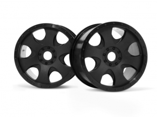 HPI-3191 HPI Warlock Wheel Black (83X56mm/2Pcs) [3191]