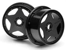 HPI-3221 HPI Super Star Wheel Black (120X60mm/2Pcs) [3221] HPI