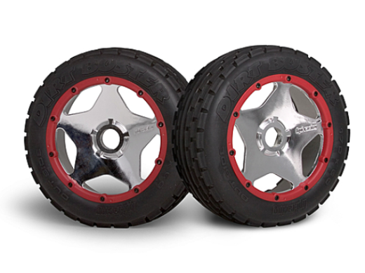 HPI-3224 HPI Super Star Wheel Shiny Chrome (120X60mm/2Pcs/) [3224]