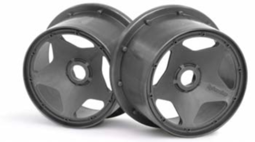 HPI-3227 HPI 3227 Super Star Wheel Gunmetal (120X75mm)
