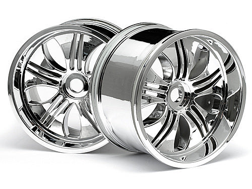 HPI-3252 HPI Tremor Wheel Chrome (115X70mm 7Inch/2Pcs) [3252] HPI