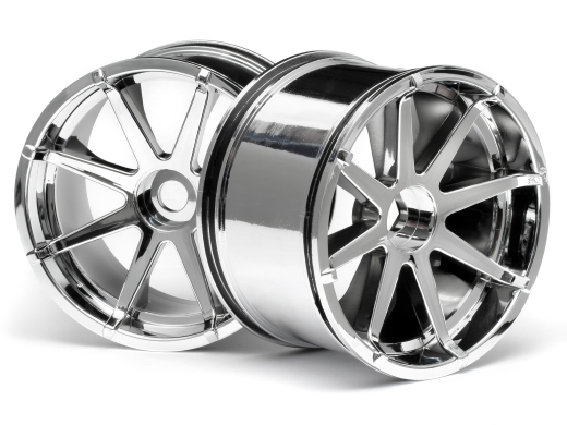 HPI-3257 HPI Blast Wheel Chrome (115X70mm 7Inch/2Pcs) [3257]