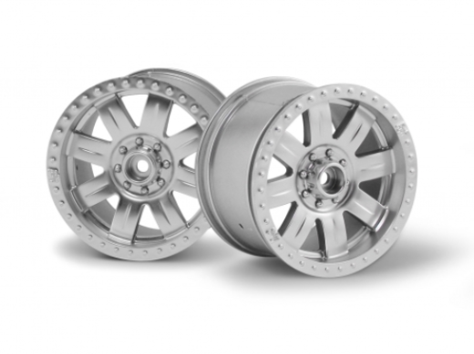 HPI-3263 HPI 3263 RINGZ WHEEL MATTE CHROME HPI