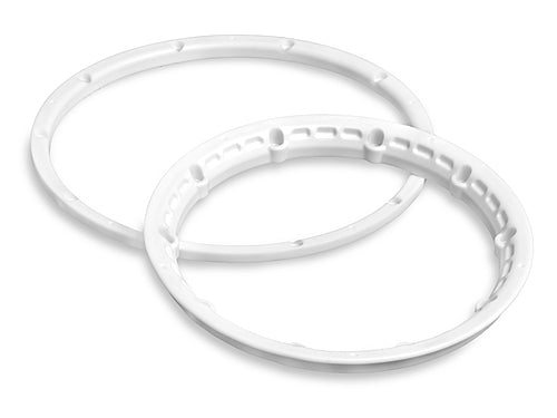 HPI-3270 HPI Heavy Duty Wheel Bead Lock Rings (White/For 2 Wheels) [3270]