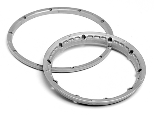 HPI-3272 HPI Heavy Duty Wheel Bead Lock Rings (Silver/For 2 Wheels) [3272] HPI