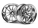 HPI-3282 HPI Work XSA 02C Wheel 26mm Chrome (9mm Offset) [3282] HPI