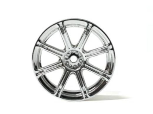 HPI-3301 HPI Work Emotion XC8 Wheel 26mm Chrome (6mm Offset) [3301]