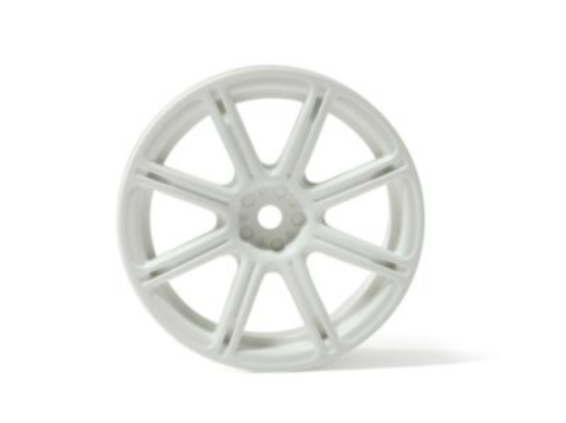 HPI-3304 HPI Work Emotion XC8 Wheel 26mm White (6mm Offset) [3304] HPI
