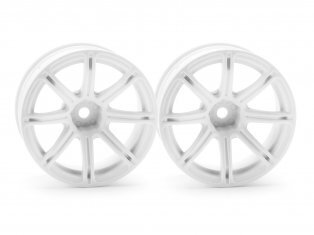 HPI-3305 HPI Work Emotion XC8 Wheel 26mm White (9mm Offset) [3305] HPI