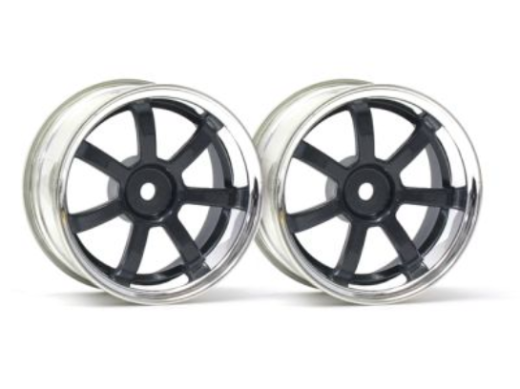 HPI-3324 HPI Rays Gram Lights 57S-Pro Chrome/Gunmetal (9mm Offset) [3324]