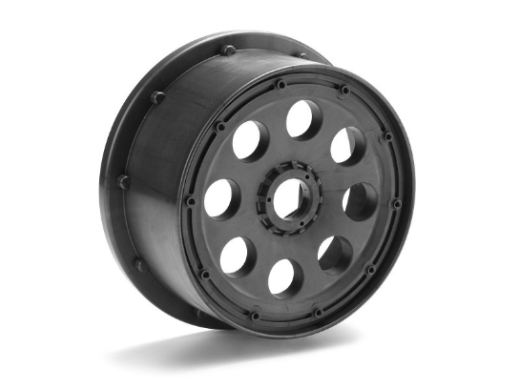 HPI-3332 HPI 3332 OUTLAW WHEEL/GUNMETAL (120X60MM/4MM OFFSET/2PCS)