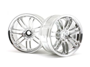 HPI-3341 HPI LP32 Wheel Rays Volkracing RE30 Chrome (2Pcs) [3341] HPI