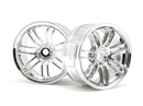 HPI-3342 HPI LP35 Wheel Rays Volkracing RE30 Chrome (2Pcs) [3342] HPI