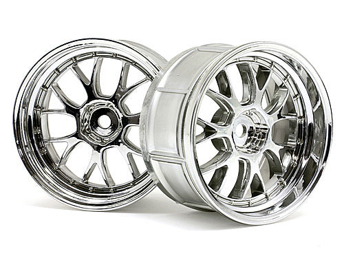 HPI-33460 HPI LP32 LM-R Wheel Chrome (2Pcs) [33460] HPI
