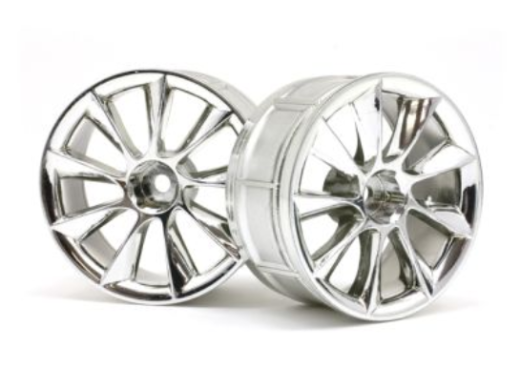 HPI-33464 HPI LP35 Wheel ATG RS8 Chrome (2Pcs) [33464] HPI