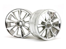 HPI-33464 HPI LP35 Wheel ATG RS8 Chrome (2Pcs) [33464] HPI