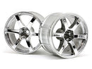 HPI-33467 HPI LP35 Wheel Yokohama AVS Model T6 Chrome (2Pcs) [33467] HPI