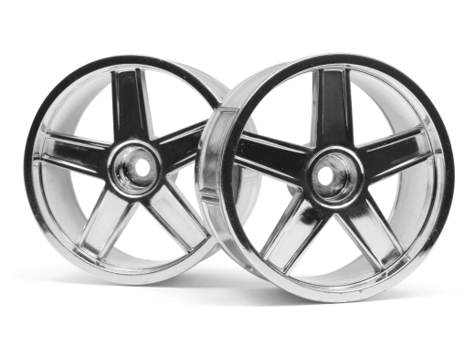 HPI-33476 HPI LP29 Wheel MF Type Chrome (3mm Offset/2Pcs) [33476]