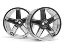 HPI-33478 HPI LP35 Wheel MF Type Chrome (9mm Offset/2Pcs) [33478] HPI