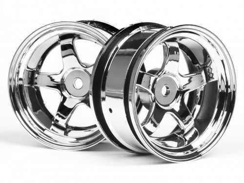 HPI-3592 HPI Work Meister S1 Wheel 26mm Chrome (6mm Offset) [3592] HPI