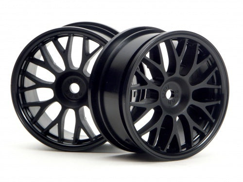 HPI-3711 HPI Mesh Wheel 26mm (Black)(1mm Offset) [3711] HPI