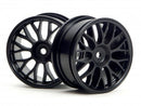 HPI-3711 HPI Mesh Wheel 26mm (Black)(1mm Offset) [3711] HPI