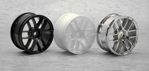 HPI-3797 HPI Split 6 Wheel 26mm Chrome [3797]